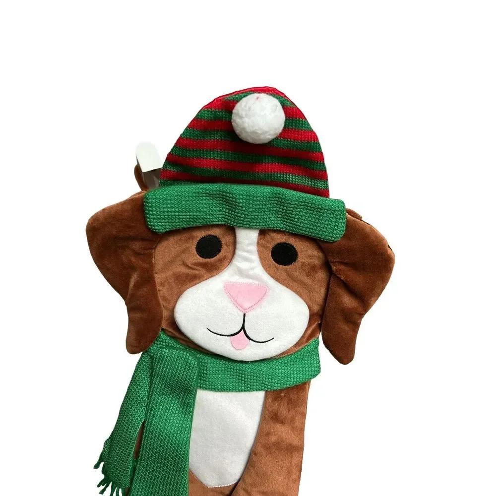 Dibsies Santas‎ Best Pet Puppy Dog Green Red White Christmas Stocking